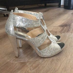 Michael Kors Silver High Heel